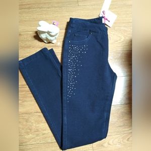PAJAMA JEANS DARK DENIM BLUE